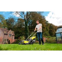 Газонокосилка Ryobi RLM18X33B-40 (с АКБ 4 Ah) - Изображение №7 — Chaika Market
