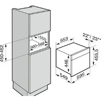 Паровой духовой шкаф Miele DG 2840 OBSW - Изображение №2 — Chaika Market