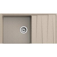 Кухонная мойка GranFest GF-LV-860L (песочный) - Изображение №2 — Chaika Market
