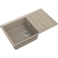 Кухонная мойка GranFest GF-LV-860L (песочный) — Chaika Market