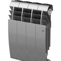 Биметаллический радиатор Royal Thermo BiLiner 350 Silver Satin (4 секции) — Chaika Market