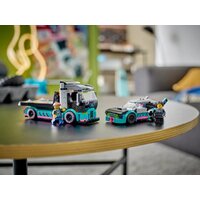 Конструктор LEGO City 60406 Гоночный автомобиль и грузовик-автовоз - Изображение №11 — Chaika Market