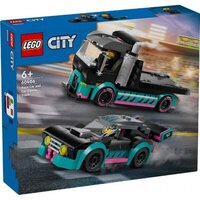 Конструктор LEGO City 60406 Гоночный автомобиль и грузовик-автовоз — Chaika Market