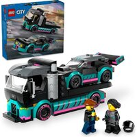 Конструктор LEGO City 60406 Гоночный автомобиль и грузовик-автовоз - Изображение №2 — Chaika Market