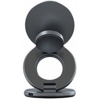 Беспроводное зарядное Magssory Signature Disc Pro для Apple 3 в 1 WCH073 (темно-серый) - Изображение №3 — Chaika Market