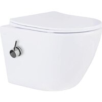Унитаз подвесной Roxen Antares Bidet в комплекте с инсталляцией StounFix Dual Fresh 6 в 1 902672 (кнопка: белый глянец) - Изображение №6 — Chaika Market