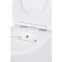Унитаз подвесной Roxen Antares Bidet в комплекте с инсталляцией StounFix Dual Fresh 6 в 1 902672 (кнопка: белый глянец) - Изображение №9 — Chaika Market