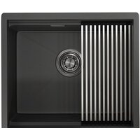 Кухонная мойка Granula KS-5045U (черный матовый) — Chaika Market