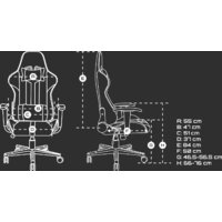 Игровое (геймерское) кресло Fury Avenger XL NFF-1712 - Изображение №18 — Chaika Market