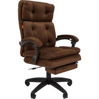 Офисное кресло CHAIRMAN 442 (ткань, Т-14 коричневый) — Chaika Market