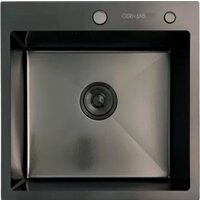 Кухонная мойка Gerhans K35050BD Decor (графит) — Chaika Market