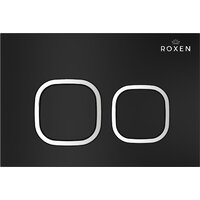 Унитаз подвесной Roxen Antares One Rimless 6 в 1 StounFix Dual Fresh 543169 (кнопка: черный матовый) - Изображение №15 — Chaika Market