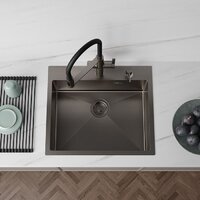 Кухонная мойка IDDIS Haze HAZ59GMi77 - Изображение №14 — Chaika Market