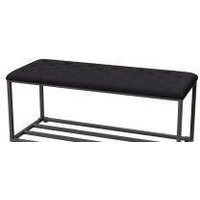 Банкетка Millwood Верона 3 венге/металл черный — Chaika Market