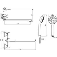 Смеситель Damixa Eclipse 2.0 489500000 - Изображение №4 — Chaika Market