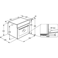 Электрический духовой шкаф Indesit IFW 65Y0 J BL - Изображение №4 — Chaika Market