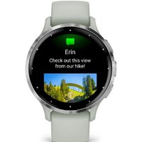 Умные часы Garmin Venu 3S (шалфей, с силиконовым ремешком) - Изображение №8 — Chaika Market