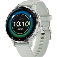 Умные часы Garmin Venu 3S (шалфей, с силиконовым ремешком) — Chaika Market