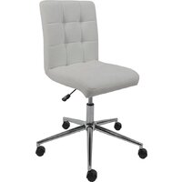 Офисное кресло AksHome Buble White 15 (букле/белый) — Chaika Market