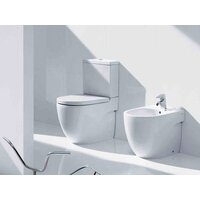 Унитаз напольный Roca Meridian-N Compacto (342248000) (без бачка, без сиденья) - Изображение №3 — Chaika Market