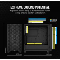 Корпус Corsair 3000D Airflow CC-9011251-WW - Изображение №21 — Chaika Market
