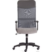 Офисное кресло TetChair Practic флок/кожзам (серый) - Изображение №2 — Chaika Market