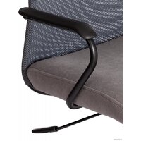 Офисное кресло TetChair Practic флок/кожзам (серый) - Изображение №8 — Chaika Market