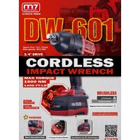 Гайковерт M7 DW-601 (без АКБ) - Изображение №8 — Chaika Market