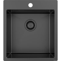 Кухонная мойка ZorG ZRN 5045 Premium PVD Gunblack — Chaika Market