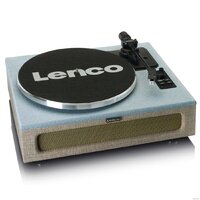 Виниловый проигрыватель Lenco LS-440 (серый/голубой) - Изображение №7 — Chaika Market
