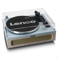 Виниловый проигрыватель Lenco LS-440 (серый/голубой) - Изображение №8 — Chaika Market