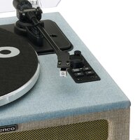 Виниловый проигрыватель Lenco LS-440 (серый/голубой) - Изображение №9 — Chaika Market
