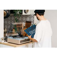 Виниловый проигрыватель Lenco LS-440 (серый/голубой) - Изображение №5 — Chaika Market