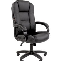 Офисное кресло CHAIRMAN 600LT (черный) — Chaika Market