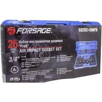 Набор трещотка с головками FORSAGE F-68262-5 MPB (26 предметов) - Изображение №3 — Chaika Market