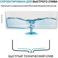 Кухонная мойка Berge BR-5850 + смеситель AM.PM Like F8007133 (серый) - Изображение №10 — Chaika Market