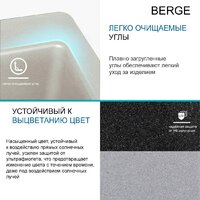 Кухонная мойка Berge BR-5850 + смеситель AM.PM Like F8007133 (серый) - Изображение №9 — Chaika Market