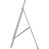 Лестница-стремянка Новая высота NV 123 алюминиевая трёхсекционная 3x10 ступеней - Изображение №11 — Chaika Market