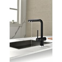 Смеситель Paulmark Serpentine Se213222-GM (черный/вороненая сталь) - Изображение №19 — Chaika Market
