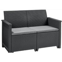 Набор садовой мебели Keter Elodie 2 Seater 253948 (графит) - Изображение №2 — Chaika Market