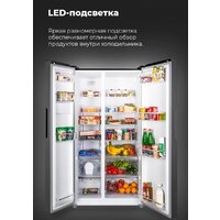 Холодильник side by side MAUNFELD MFF177NFSB - Изображение №30 — Chaika Market