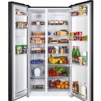 Холодильник side by side MAUNFELD MFF177NFSB - Изображение №3 — Chaika Market