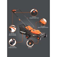 Газонокосилка Patriot PT 1130E - Изображение №2 — Chaika Market