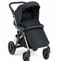 Универсальная коляска CAM Trio Dinamico Rover (3 в 1, черный/розовый) - Изображение №3 — Chaika Market