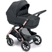 Универсальная коляска CAM Trio Dinamico Rover (3 в 1, черный/розовый) — Chaika Market