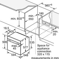Электрический духовой шкаф Bosch HBG676EB6 - Изображение №10 — Chaika Market
