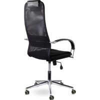 Офисное кресло Brabix Pilot EX-610 CH (ткань, черный) - Изображение №4 — Chaika Market