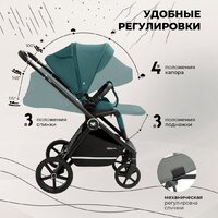 Универсальная коляска Sweet Baby Stella 2в1 (зеленый) - Изображение №7 — Chaika Market