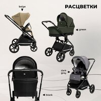Универсальная коляска Sweet Baby Stella 2в1 (зеленый) - Изображение №15 — Chaika Market