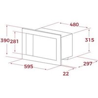 Микроволновая печь TEKA ML 8200 BI L FBK - Изображение №3 — Chaika Market